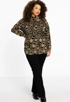 Tunic wide collar CIRCLE