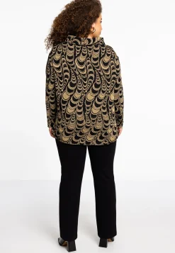 Tunic wide collar CIRCLE