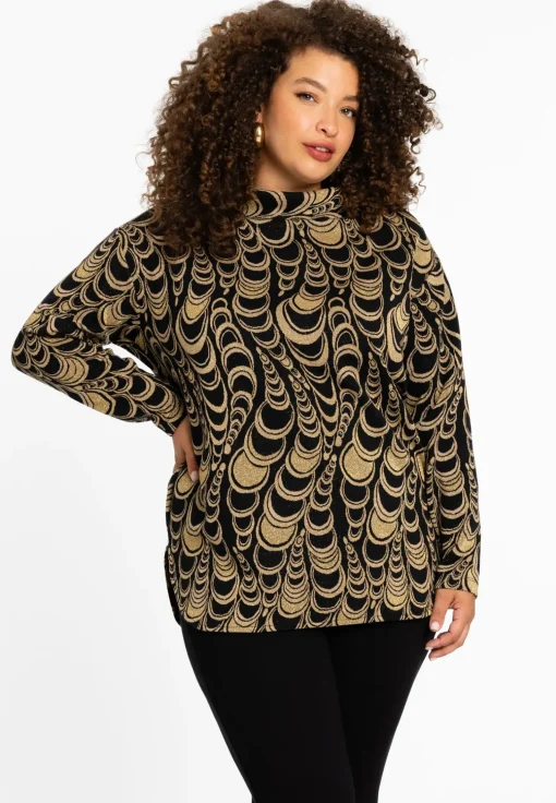 Tunic wide collar CIRCLE
