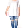 Tuniek flare COTTON