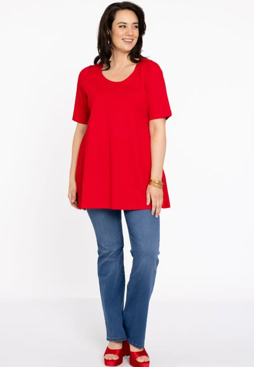 Tuniek flare COTTON