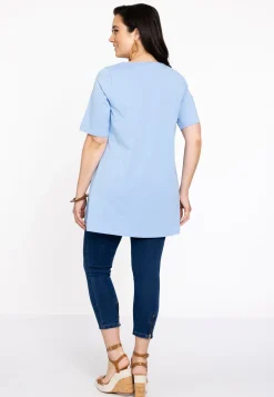 Tuniek flare COTTON