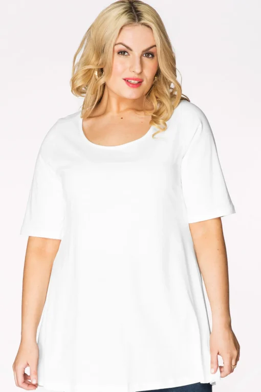 Tuniek flare COTTON