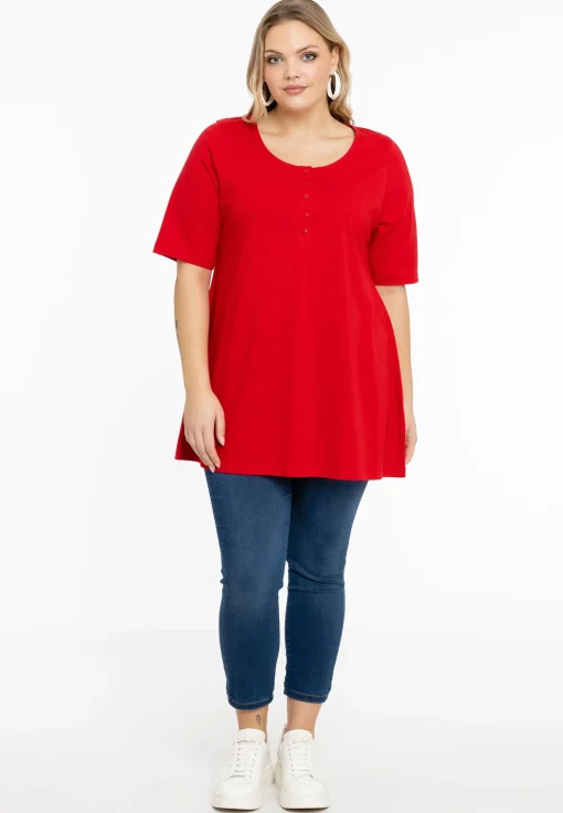 Tuniek flare fit COTTON