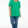 Tuniek flare fit COTTON