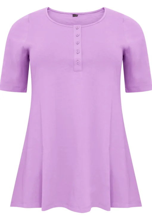 Tuniek flare fit COTTON