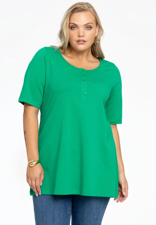 Tuniek flare fit COTTON