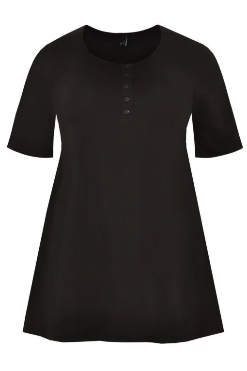 Tuniek flare fit COTTON