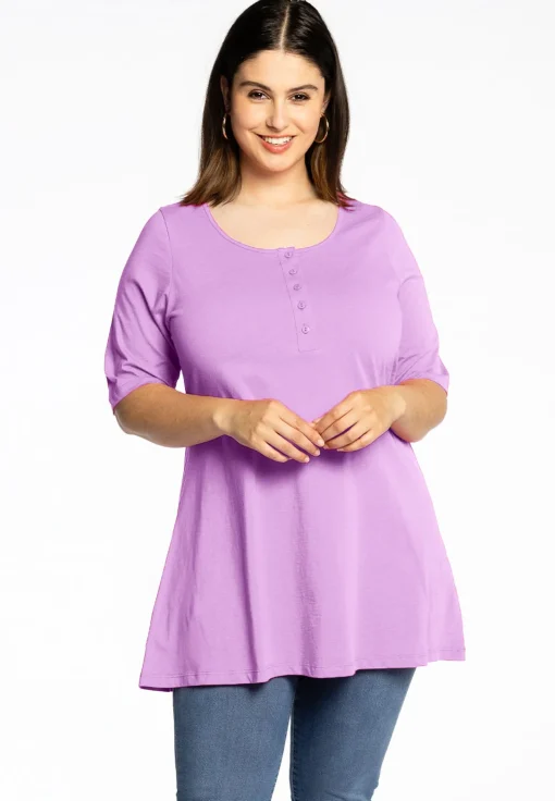 Tuniek flare fit COTTON