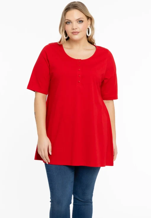 Tuniek flare fit COTTON