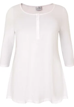 Tuniek flare fit knopen COTTON