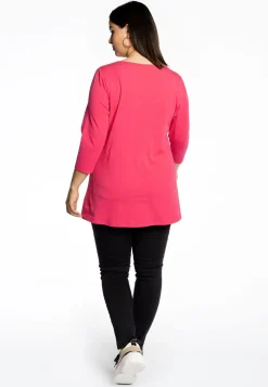 Tuniek flare fit knopen COTTON