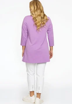 Tuniek flare fit knopen COTTON