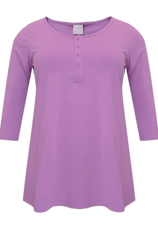 Tuniek flare fit knopen COTTON