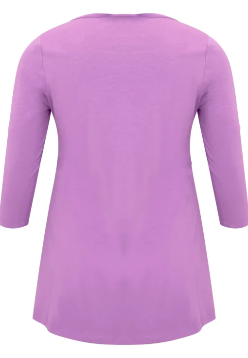 Tuniek flare fit knopen COTTON