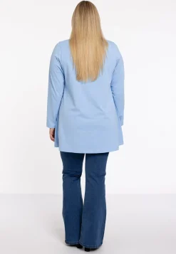 Tuniek flare knopen COTTON
