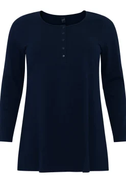 Tuniek flare knopen COTTON