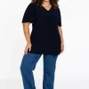 Tuniek flare met geplooide mouwen DOLCE