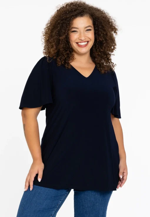 Tuniek flare met geplooide mouwen DOLCE