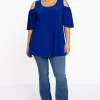 Tuniek flare met uitsnedes DOLCE