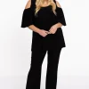 Tuniek flare met uitsnedes DOLCE