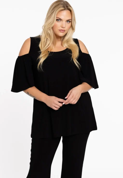 Tuniek flare met uitsnedes DOLCE