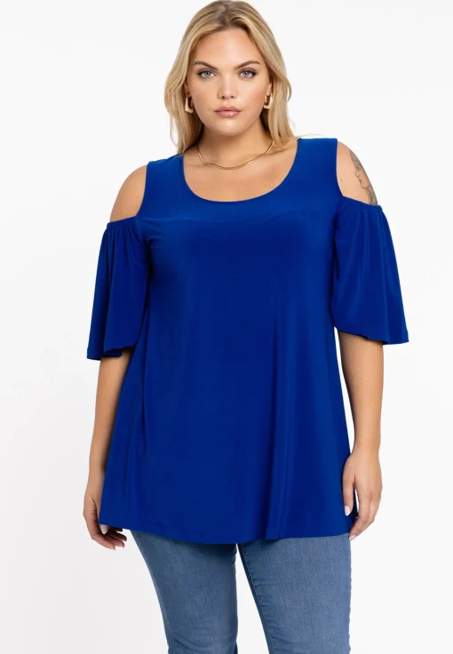 Tuniek flare met uitsnedes DOLCE