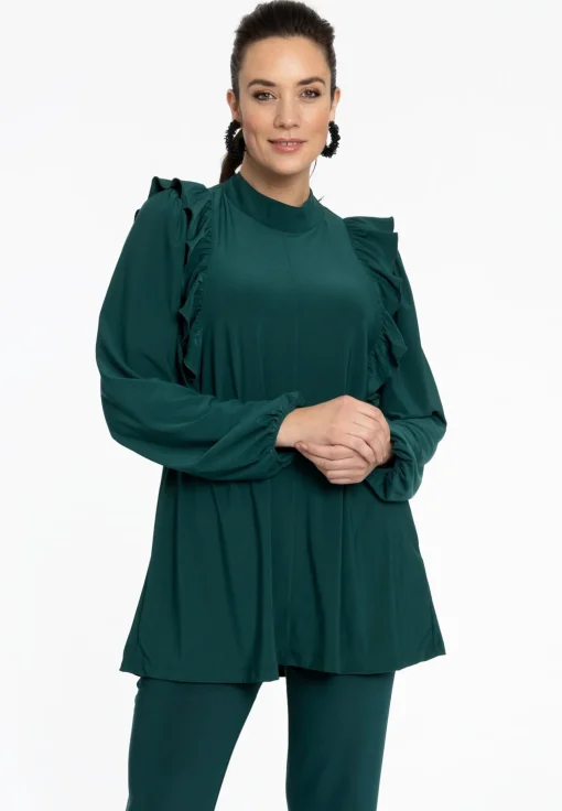 Tuniek flare met volant DOLCE