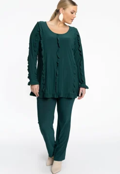 Tuniek flare met volants DOLCE