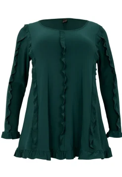 Tuniek flare met volants DOLCE