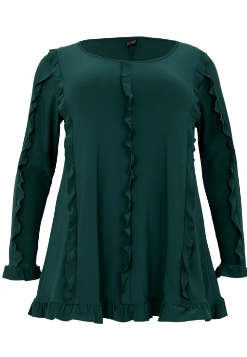 Tuniek flare met volants DOLCE
