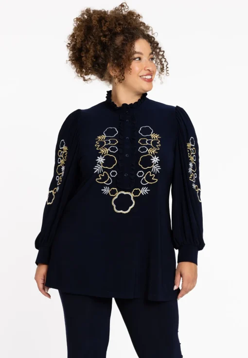 Tuniek geborduurd DOLCE