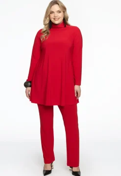 Tuniek met col wide bottom