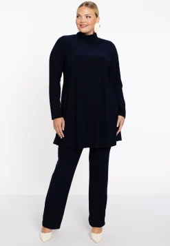 Tuniek met col wide bottom