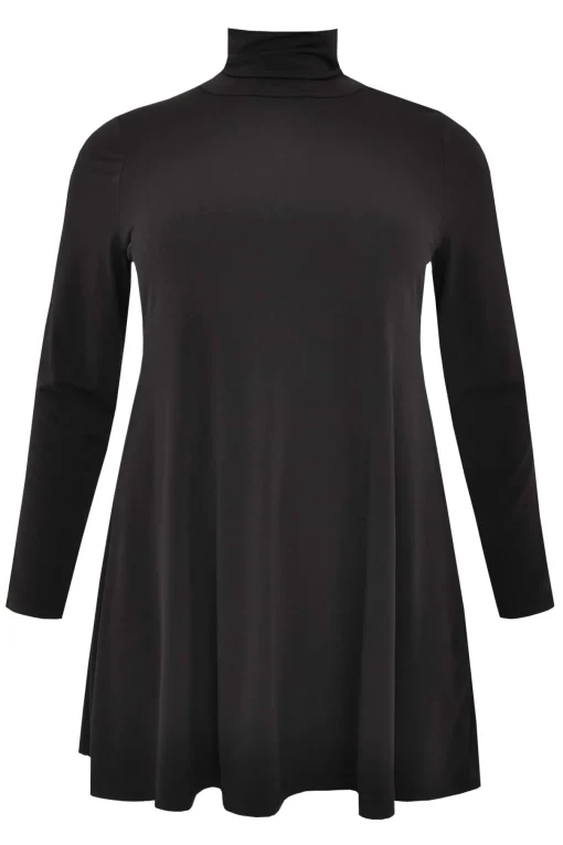 Tuniek met col wide bottom