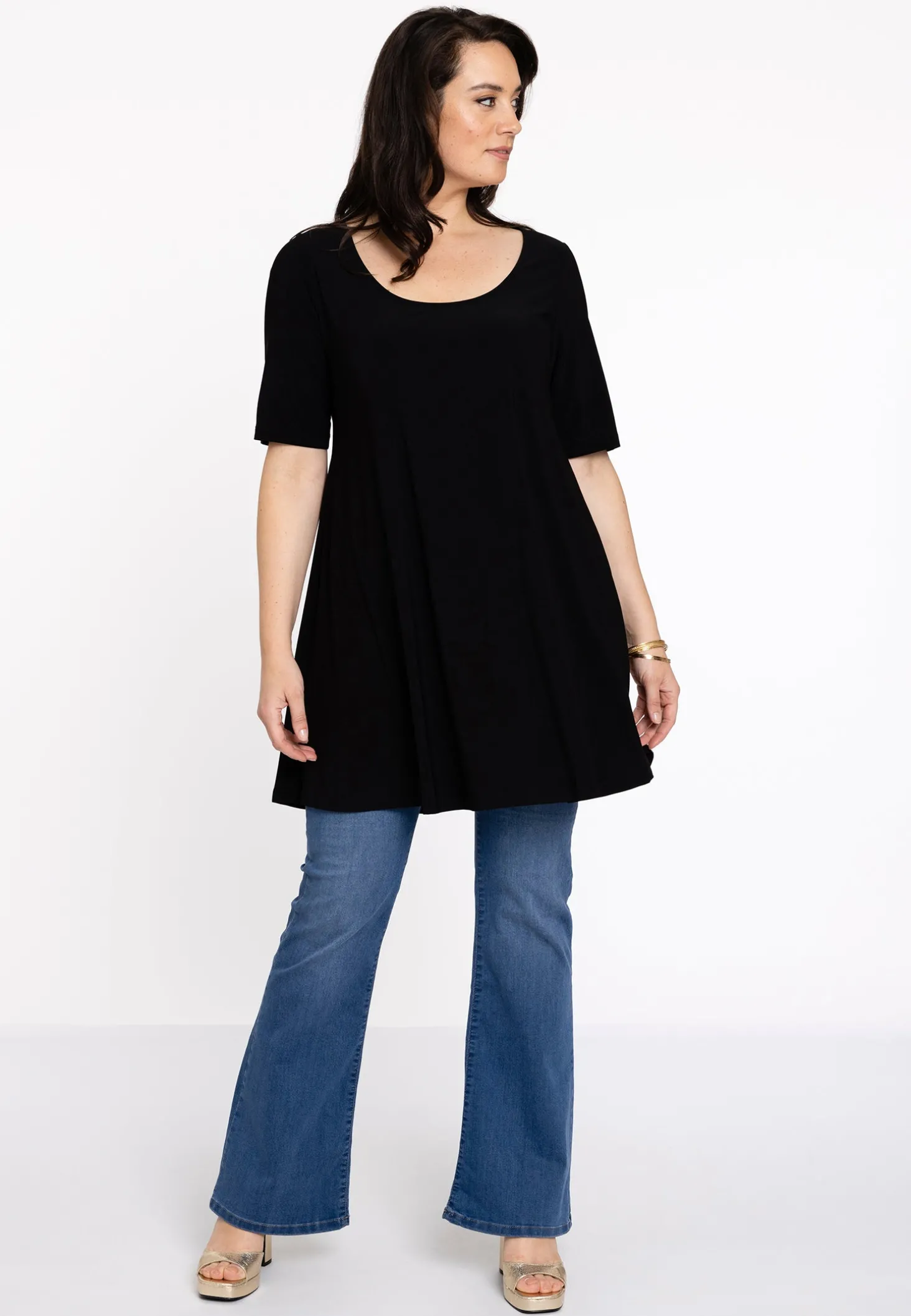 Tuniek met diepe halslijn DOLCE