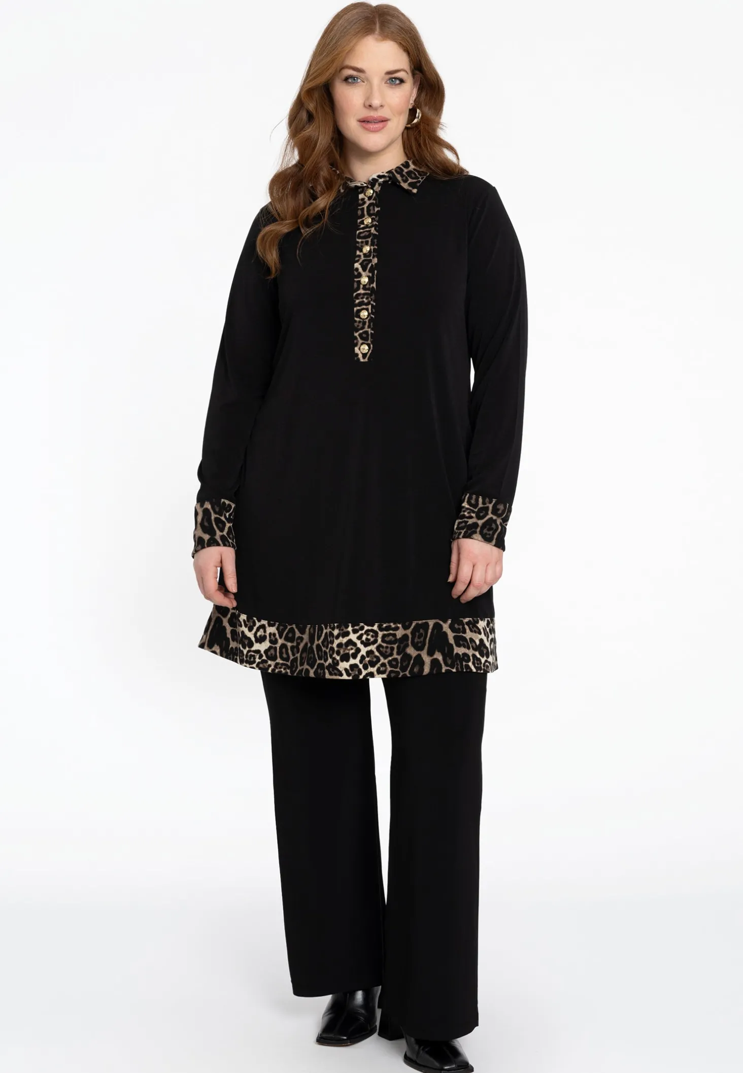 Tuniek met Leo kraag