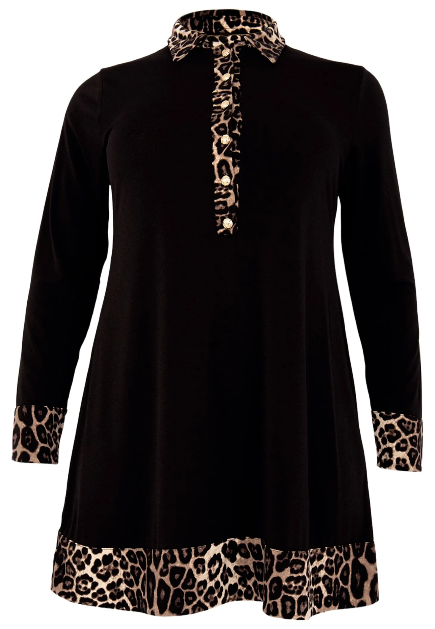 Tuniek met Leo kraag