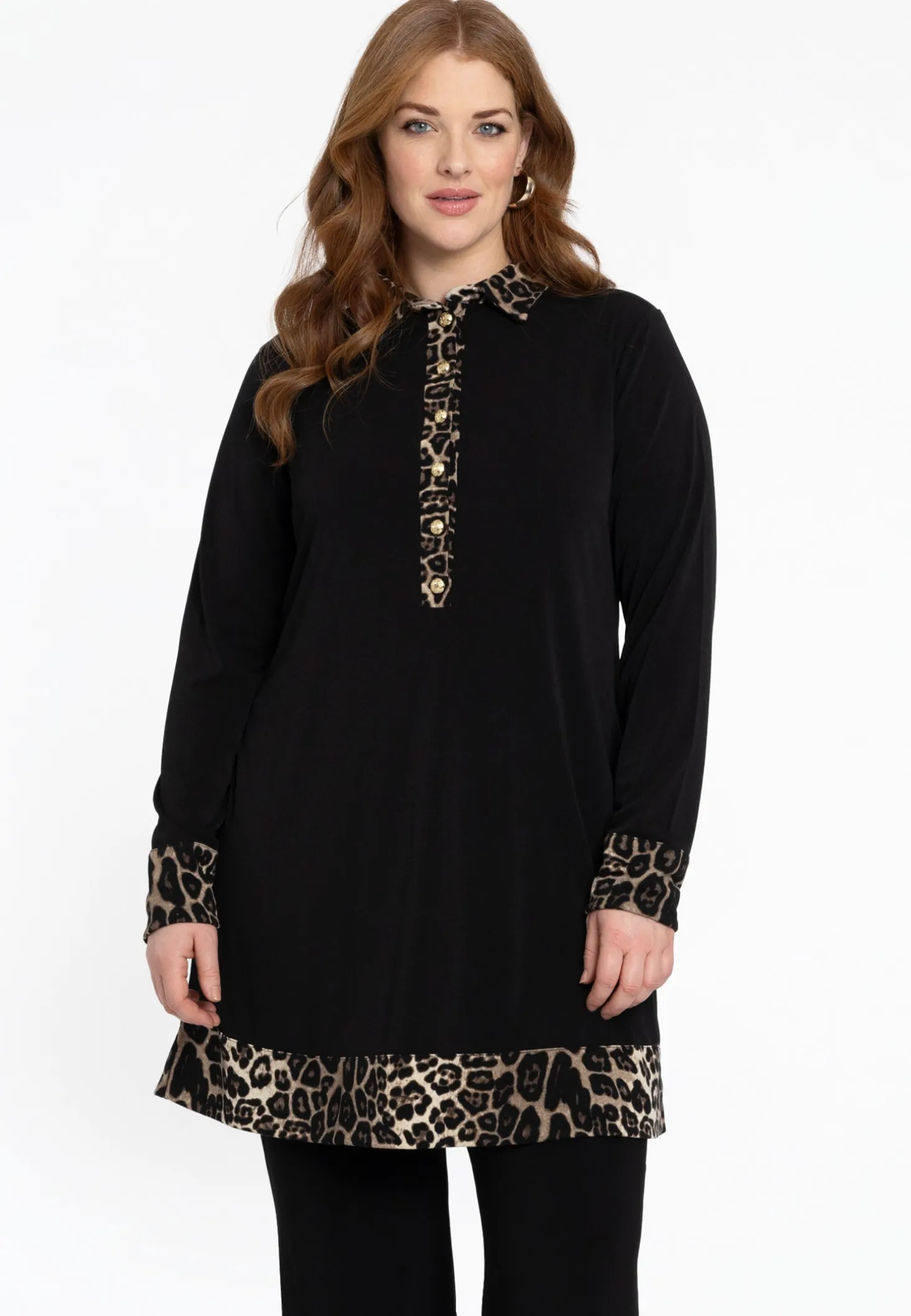 Tuniek met Leo kraag