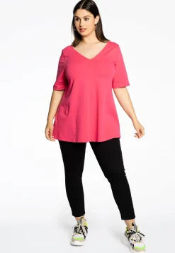 Tuniek V flare COTTON