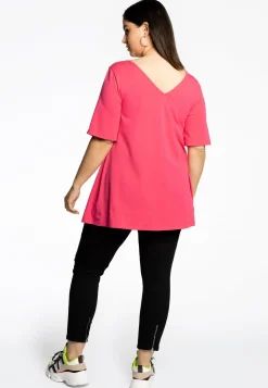 Tuniek V flare COTTON