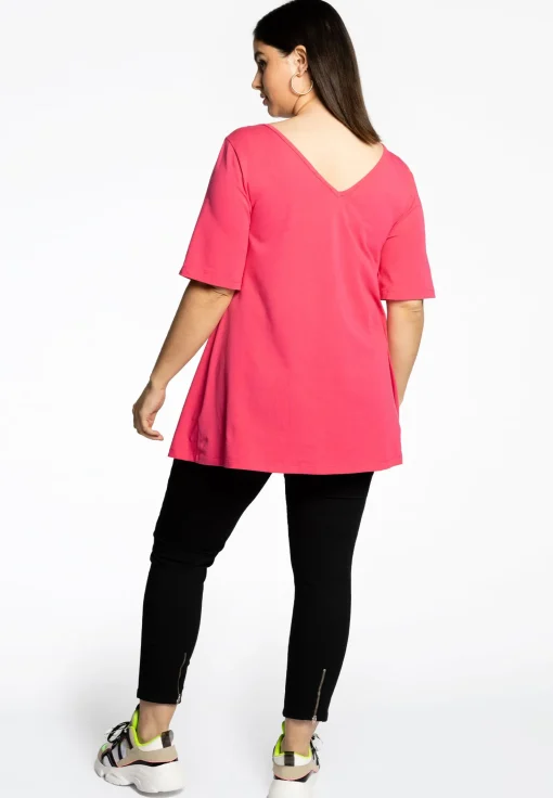 Tuniek V flare COTTON