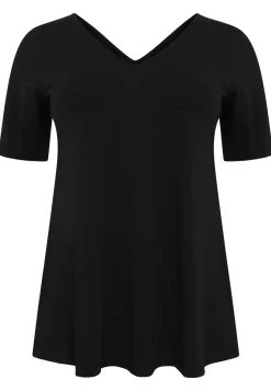 Tuniek V flare COTTON