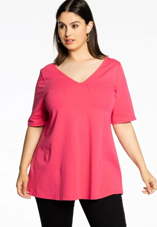 Tuniek V flare COTTON