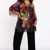 Tuniek waterfall Floria lurex