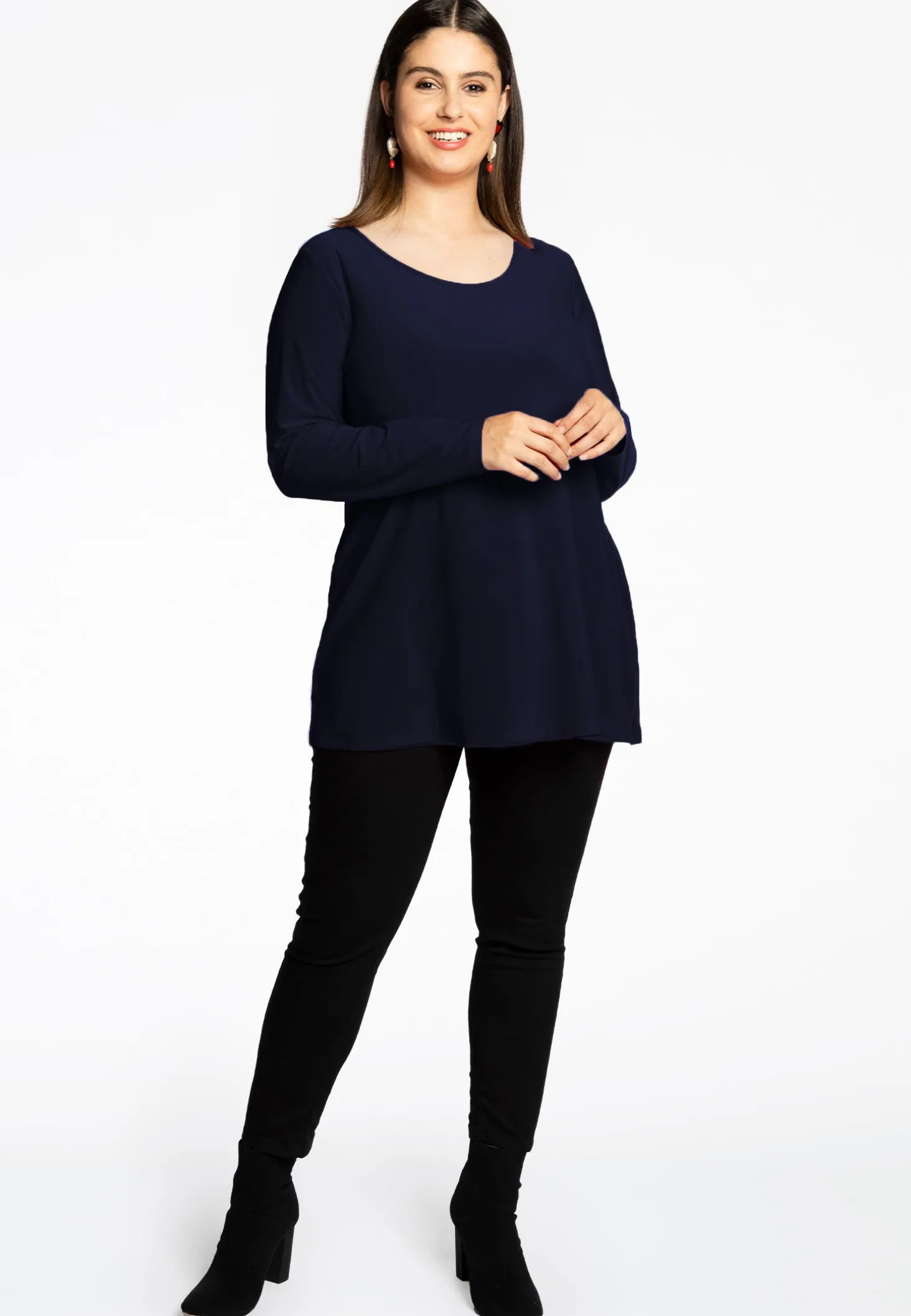 Tuniek wide bottom COTTON