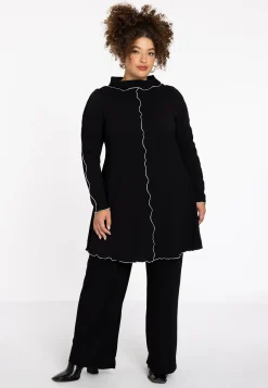Tuniek wide bottom CRINCLE