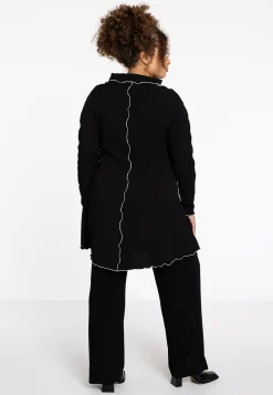 Tuniek wide bottom CRINCLE