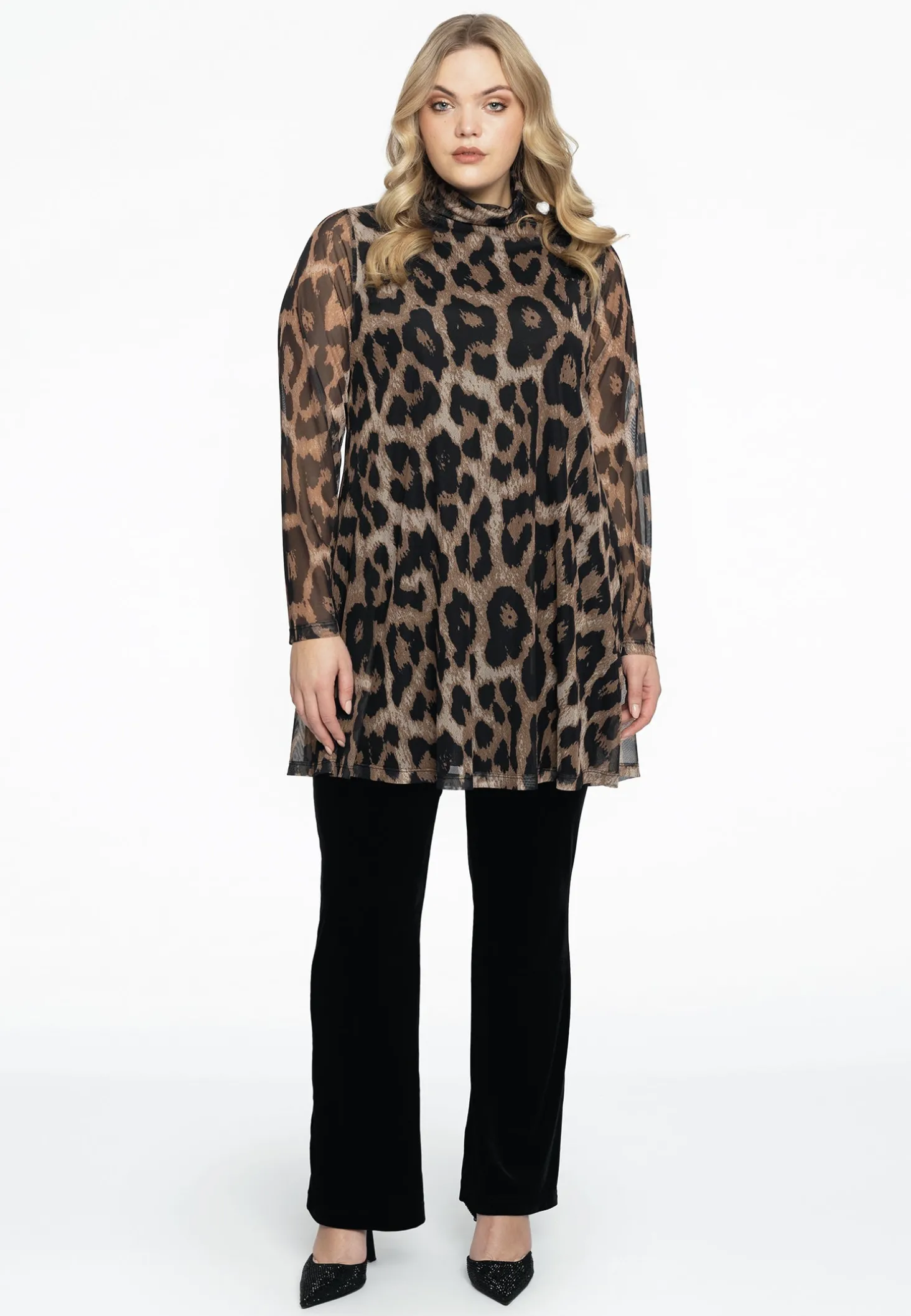 Tuniek wide bottom LEOPARD