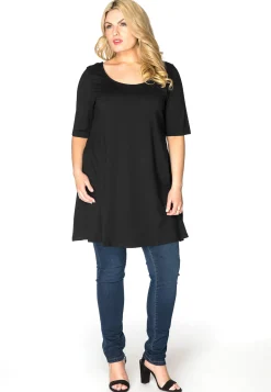 Tuniek wide bottom VISCOSE